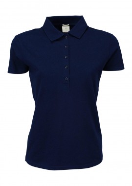Tee Jays - Γυναικεία Μπλούζα Polo 145 Tee Jays Luxury LS Stretch Navy