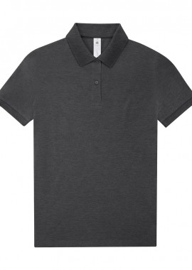 B & C - Γυναικεία Μπλούζα Polo PW463 B & C My Polo 210 Heather Tarmac
