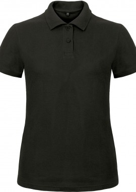 B & C - Γυναικείο Μπλουζάκι Polo Pique ID.001 B & C Black