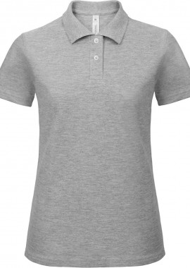 B & C - Γυναικείο Μπλουζάκι Polo Pique ID.001 B & C Heather Grey