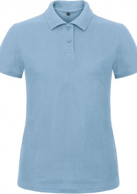 B & C - Γυναικείο Μπλουζάκι Polo Pique ID.001 B & C Light Blue