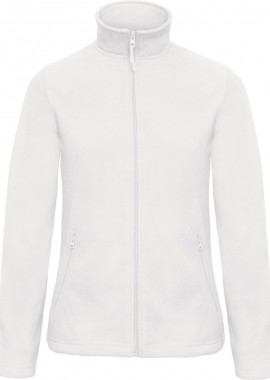 B & C - Γυναικεία Ζακέτα Micro Fleece ID.501 B & C Full Zip White
