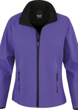 Result - Γυναικείο Μπουφάν Softshell R231F Result Core Purple/Black