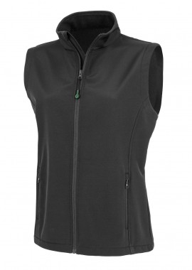 Γυναικείο Αμάνικο Softshell R902F Result Recycled 2-Layer Black