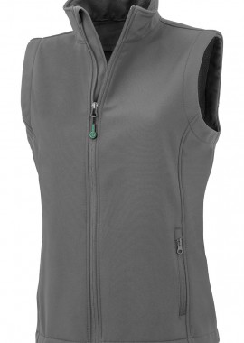 Γυναικείο Μπουφάν Softshell R902F Result Black/White Workguard Grey