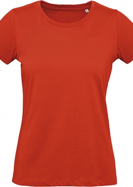 B & C - Γυναικείο T-Shirt TW049 B & C Inspire Plus Organic Fire Red