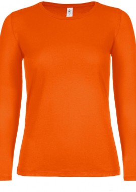 Γυναικείο Μακρυμάνικο T-Shirt TW06T B & C Orange