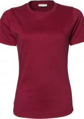 Tee Jays - Γυναικείο T-Shirt 580 Tee Jays Interlock Deep Red