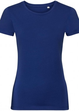 Russell - Γυναικείο T-Shirt R-108F-0 Russell Organic White Bright Royal