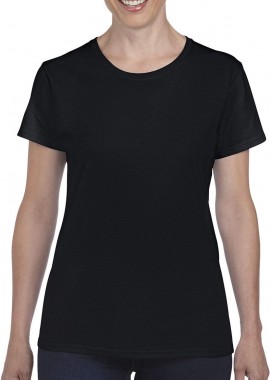 Gildan - Γυναικείο T-Shirt Heavy Cotton 5000L Gildan Black