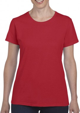 Gildan - Γυναικείο T-Shirt Heavy Cotton 5000L Gildan Red