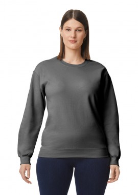 Gildan - Φούτερ Crewneck SF000 Gildan Softstyle Midweight Fleece Adult Charcoal