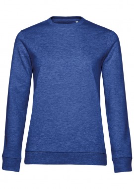 B & C - Γυναικείο Φούτερ WW02W B & C French Terry Heather Royal Blue