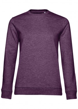 Γυναικείο Φούτερ WW02W B & C French Terry Heather Purple