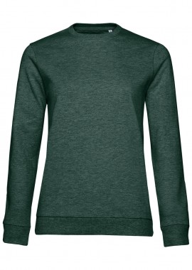 B & C - Γυναικείο Φούτερ WW02W B & C French Terry Heather Dark Green