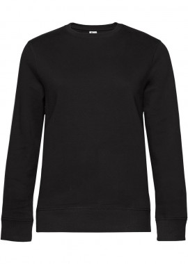 Γυναικείο Φούτερ WW01Q B & C Queen Crewneck Black Pure