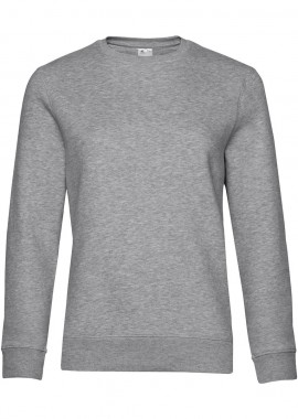 B & C - Γυναικείο Φούτερ WW01Q B & C Queen Crewneck Heather Grey