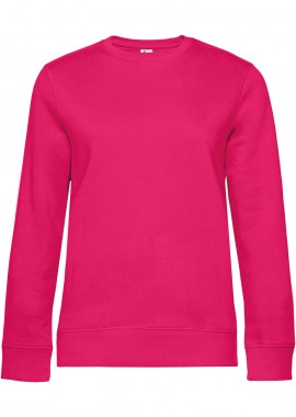 Γυναικείο Φούτερ WW01Q B & C Queen Crewneck Magenta Pink
