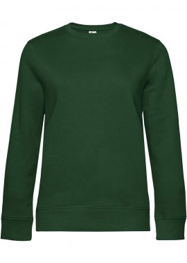 B & C - Γυναικείο Φούτερ WW01Q B & C Queen Crewneck Bottle Green