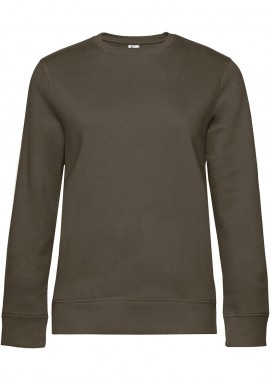 B & C - Γυναικείο Φούτερ WW01Q B & C Queen Crewneck Khaki