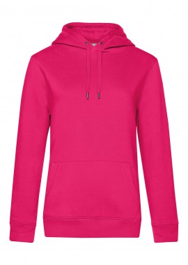 Γυναικείο Φούτερ με Κουκούλα WW02Q B & C Magenta Pink