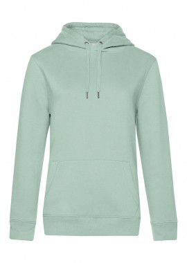 Γυναικείο Φούτερ με Κουκούλα WW02Q B & C Aqua Green