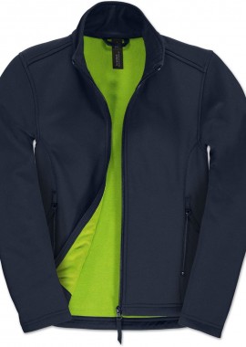 B & C - Γυναικείο Μπουφάν Softshell JWI63 B&C ID.701 Softshell Wo. Navy/Neon Green