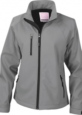Result - Γυναικείο Μπουφάν Softshell Base Layer R128F Result Silver Grey