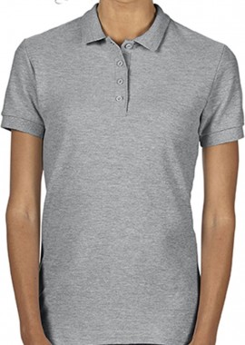Gildan - Γυναικεία Μπλούζα Polo 64800L Gildan Softstyle Double Pique Sport Grey