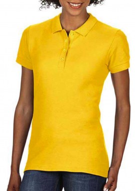 Gildan - Γυναικεία Μπλούζα Polo 64800L Gildan Softstyle Double Pique Daisy