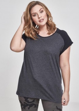 Urban Classics - Γυναικείο T-Shirt TB1913 Urban Classics Charcoal/Black
