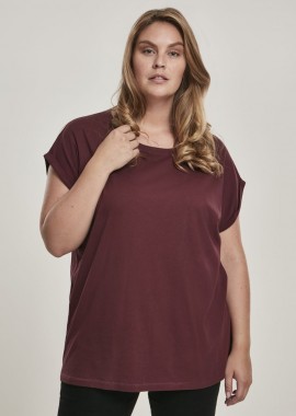 Urban Classics - T-shirt Extended Shoulder Tee TB771 Urban Classics redwine