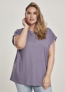 Urban Classics - T-shirt TB771 Urban Classics Extended Shoulder Tee Dustypurple