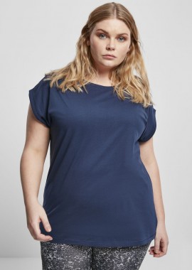 Urban Classics - T-shirt TB771 Urban Classics Extended Shoulder Tee dark blue