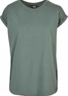 Urban Classics - T-shirt TB771-02900 Urban Classics Extended Shoulder Tee Pale Leaf