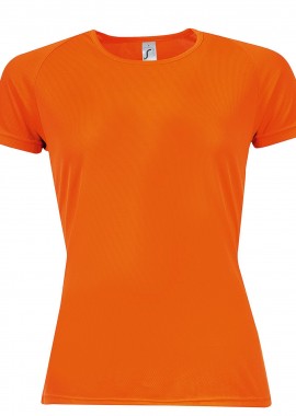 Γυναικείο T-Shirt Sporty 01159 SOL'S Neon Orange