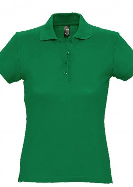 Γυναικείο πόλο πικέ Passion SOLS 11338 Kelly Green