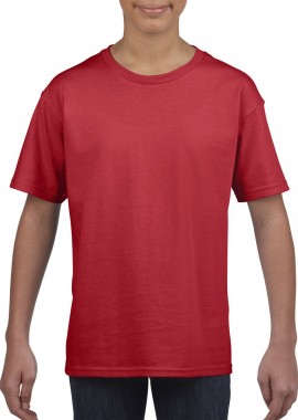 Παιδικό T-Shirt 64000B Gildan Ring Spun Red