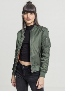 Urban Classics - Γυναικείο Μπουφάν Bomber TB807 Urban Classics Olive