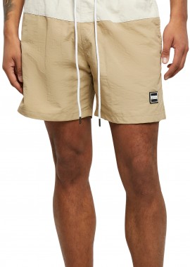 Ανδρικό Μαγιό Σορτς TB1026 Urban Classics Union Beige/Soft Sea Grass