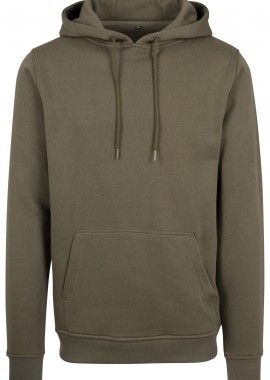 BYB - Φούτερ Heavy Hoodie BY011 Build Your Brand Olive