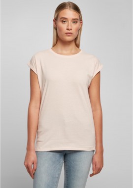 BYB - Γυναικείο T-shirt Extended Shoulder BY021 Build Your Brand Black Pink