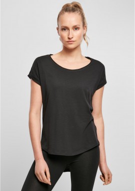 BYB - Γυναικείο T-Shirt Ladies Long Slub BY036 Build Your Brand Black
