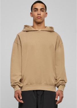 BYB - Φούτερ Hoodie Oversized BY191 Build Your Brand Acid Washed unionbeige