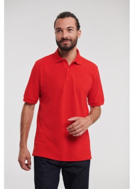 Russell - Ανδρικό Polo R-599M-0 Russell Hardwearing Bright Red
