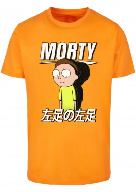Rick and Morty Sad Morty Tee Merchcode MC931-02530 paradise orange