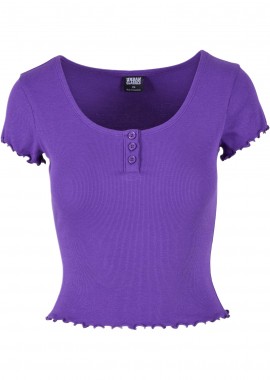Urban Classics - Γυναικείο T-shirt Rib Babylock TB6054 Urban Classics Realviolet