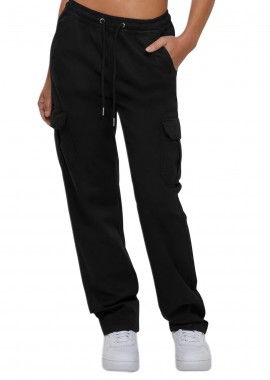 Γυναικείο Cargo Παντελόνι TB6158-00007 Urban Classics Black Black