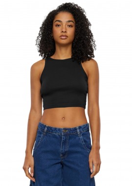 Γυναικείο Cropped Rib Top TB6185 Urban Classics Black Black