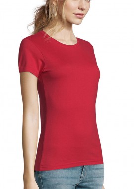 SOLS - Γυναικείο T-shirt 11502 SOL'S Imperial Women Red